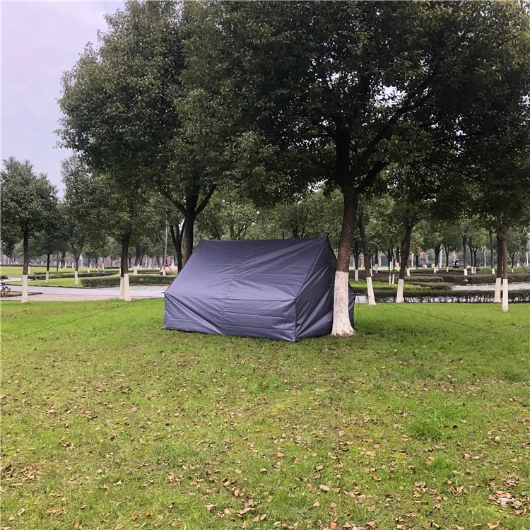 Hot Selling CZX-162 Outdoor Waterdichte Camping Tarp Tent, Een Karakter Type Regentent, Zonnescherm Zeildoek, Regenvlieg Zeildoek, Tent Zeil