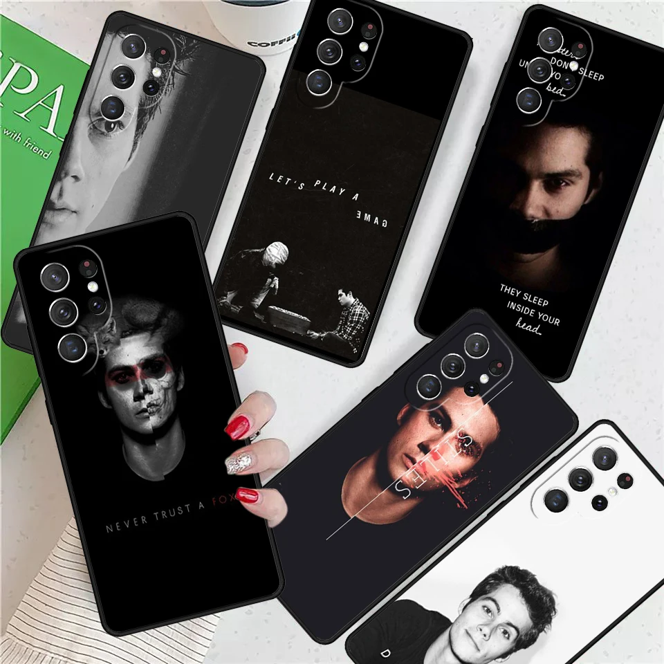 Dylan O'Brien Teen Wolf cool For Samsung Galaxy S24 Ultra S21 S22 S8 S9 S10E Note 10 20 Plus FE S23 Phone case Cover Coque