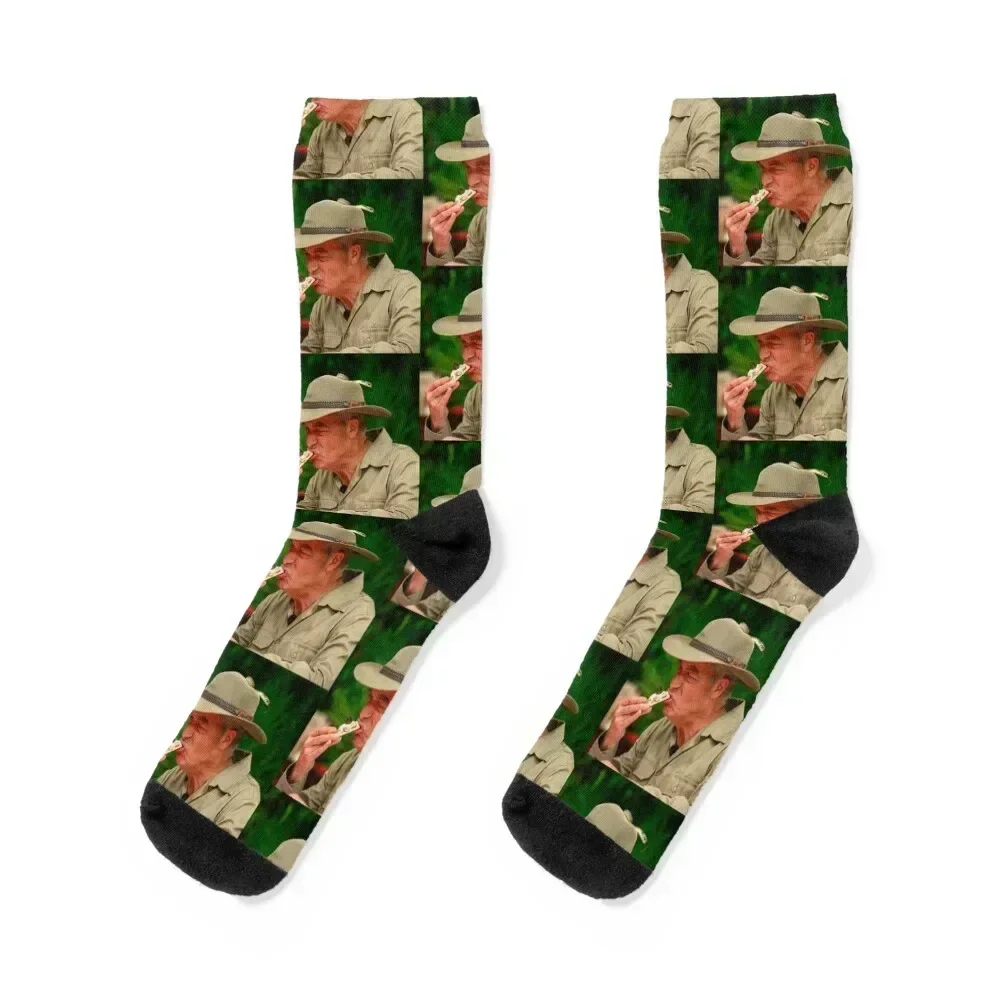 

Nigel Farage Eating Socks anti slip football new year Women Socks Men's