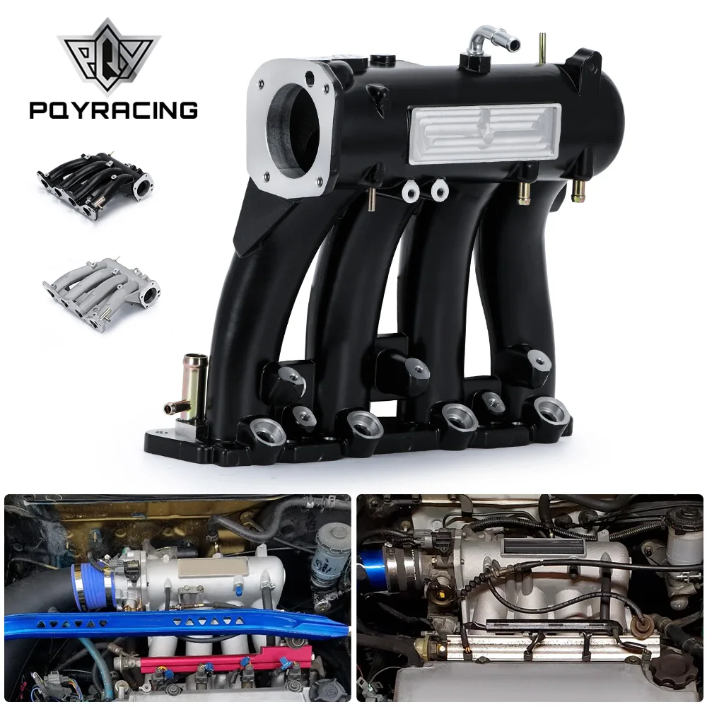 PQY - Aluminum D15 D16 D-SERIES Intake Manifold For 1988-2000 HONDA CIVIC CRX DEL SOL PQY-IM51