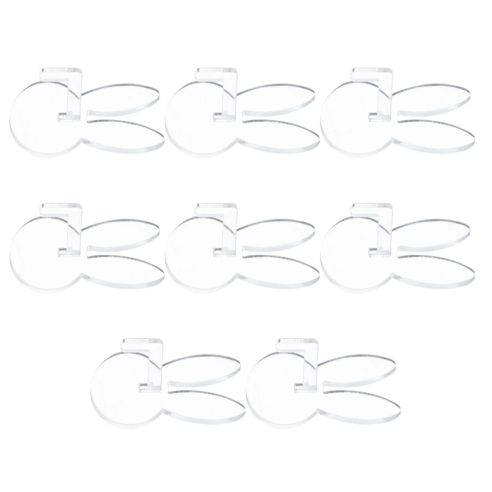 

8pcs Art Practice Display Stand For Manicure Training Tips Holder Beauty Stand Nail Practice Rack Nail Art Tool Manicure Base