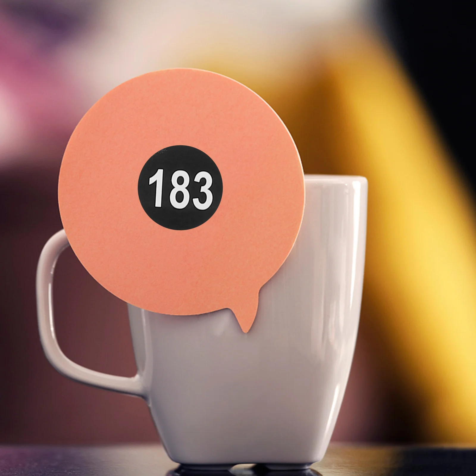 

4 Sheets Small Round Number Stickers Adhesive Vinyl Labels for Gym Storage Classification Identification Number Stickers