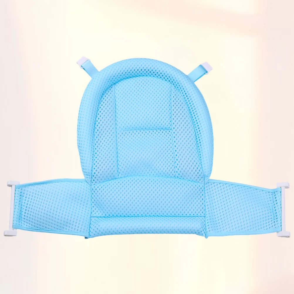 

Safe Mesh Infant Shower Tub Rack New Born Bath Seat Baby Seat Bath Suspended Net Baby Shower Net Bubble