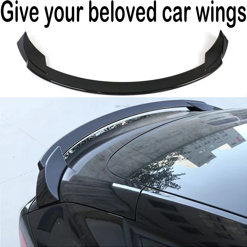 For Tesla Model 3 2017-2023 Tesla Model Y 2021-2024 Car Rear Trunk Lid Boot Car Spoiler Wings Tuning Exterior Accessories