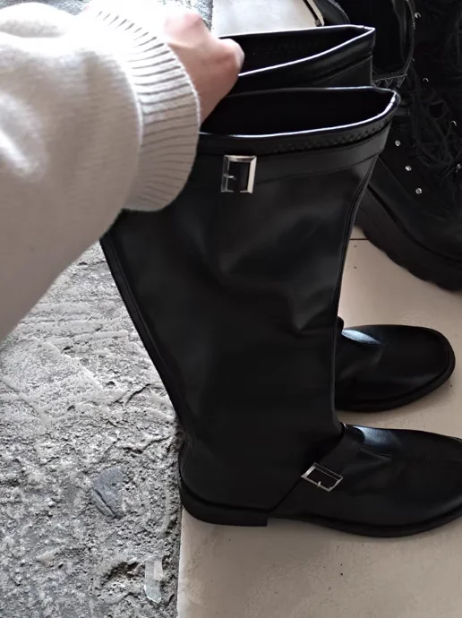 Zapatos Anime Soul Sakata Gintoki, botas negras para Cosplay, alta calidad, para hombres y mujeres, hechos a medida