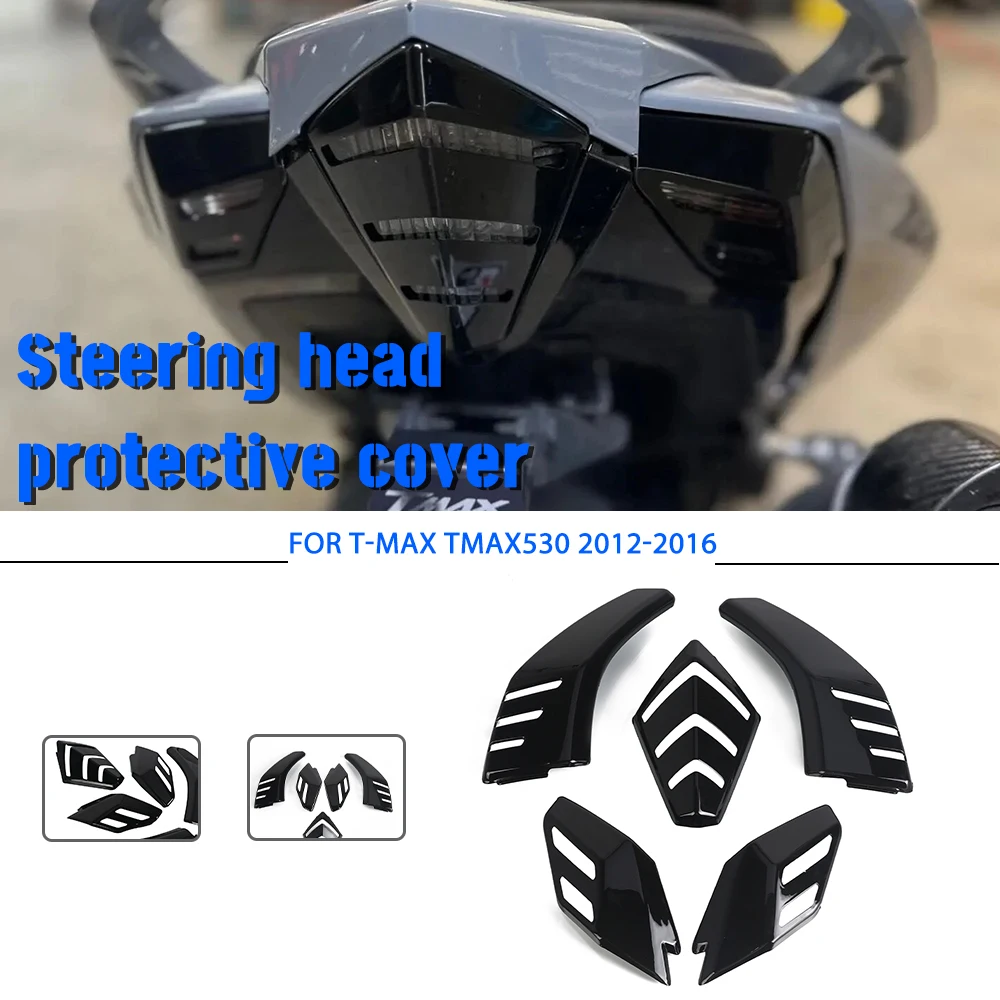 

TMAX 530 Motorcycle Accessory Turn Signal Front Rear Tail Shell Flashing Light Cover Cap For YAMAHA TMAX530 2012-2016 2014 2015