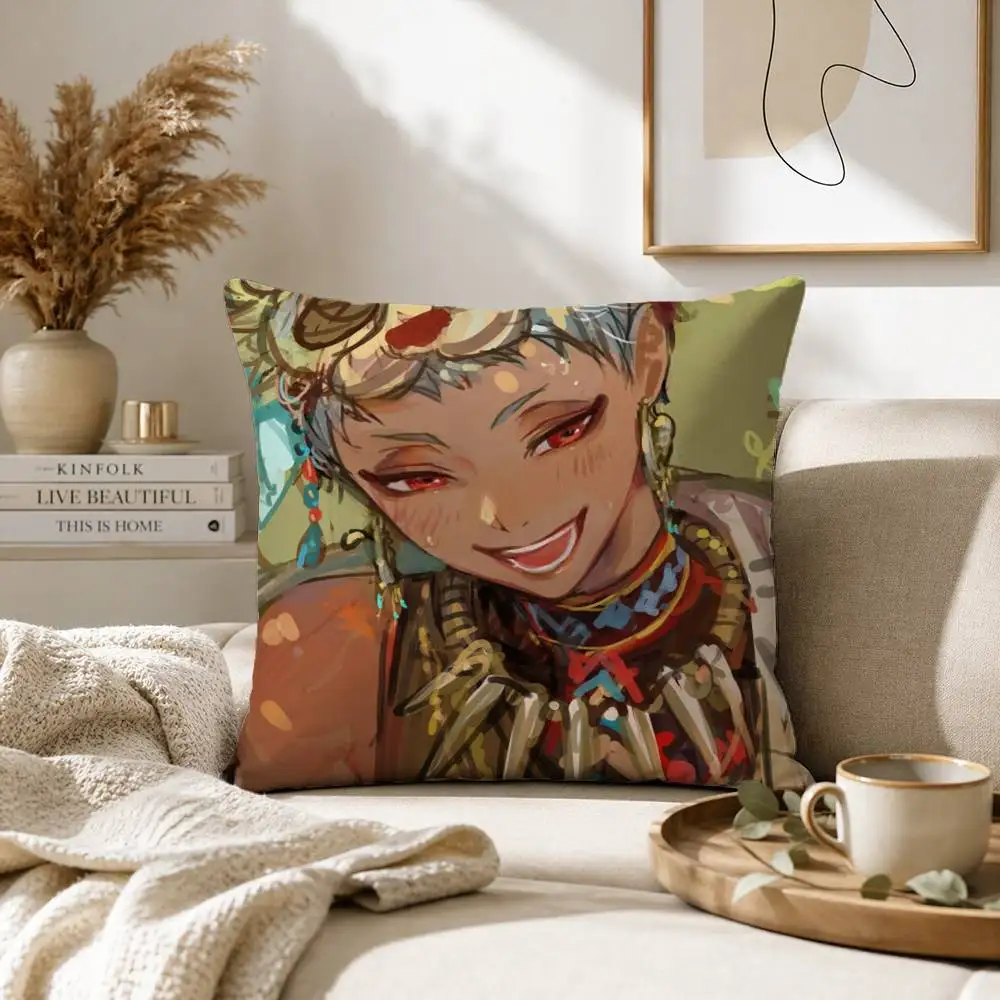 Popular Game T-Twisted-W-Wonderland Pillow Case for Sofa Living Room Home office Decor Protective Cover