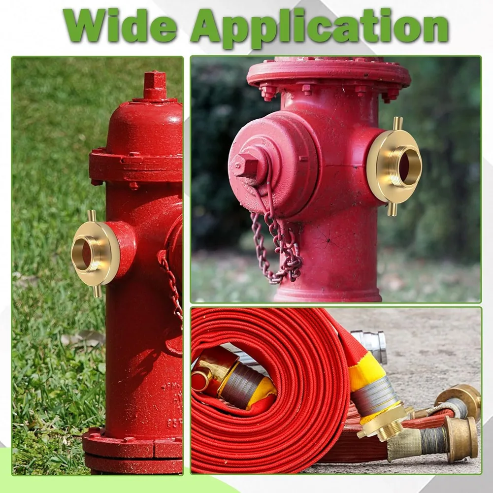 

ABWZ-латунный адаптер пожарного гидранта 2-1/2 дюйма внутренняя резьба X 1-1/2 дюйма NST (NH) с штыревым наконечником пожарного оборудования