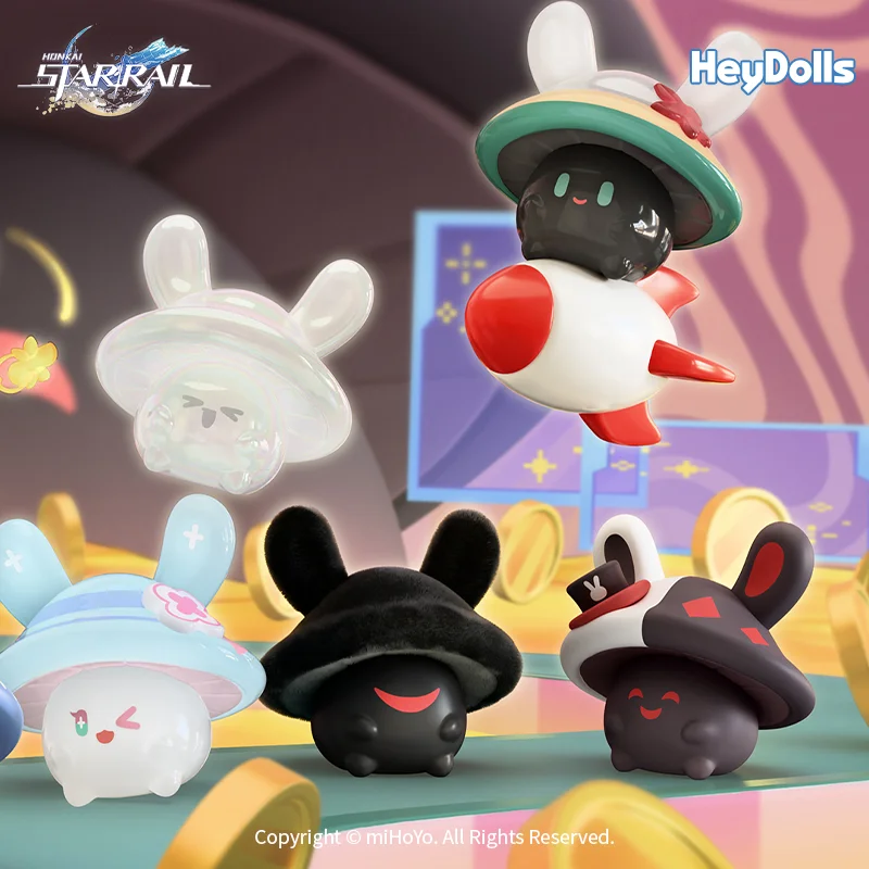 

Honkai: Star Rail Cap & Cottontail Series Mini Figures
