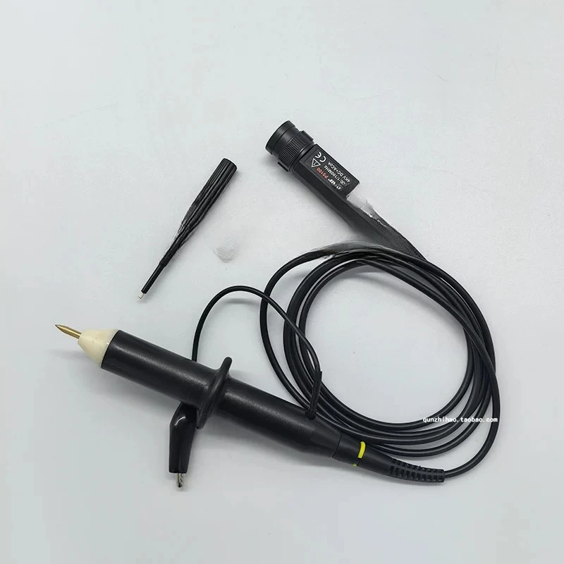 P5100 oscilloscope high voltage probe attenuation ratio 100:1, pole probe withstand voltage 4KV, bandwidth 100MHz