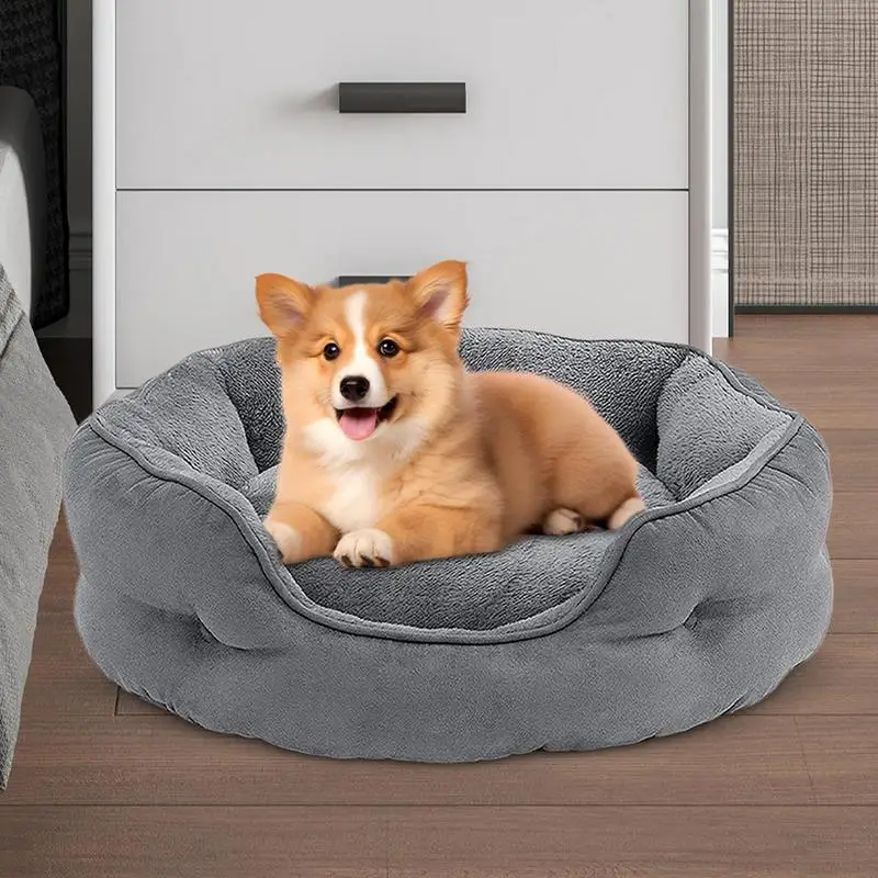 Warm Dog Bed Puppy Sleeping Pad Breathable Dog Cat Warming Bed Comfort Pet Bed Non-Slip Sleeping Sofa for Small Medium Dogs