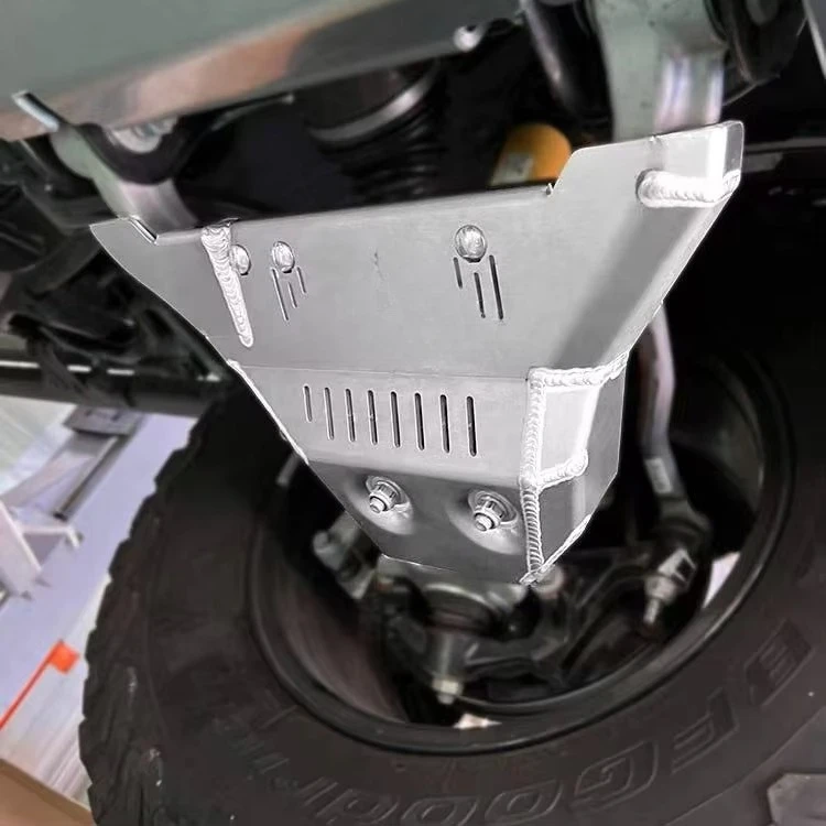 Wholesale two-piece lower arm protection plate,  for SUV off-road vehicle chassis protection plate, heavy-duty anti-skid plate