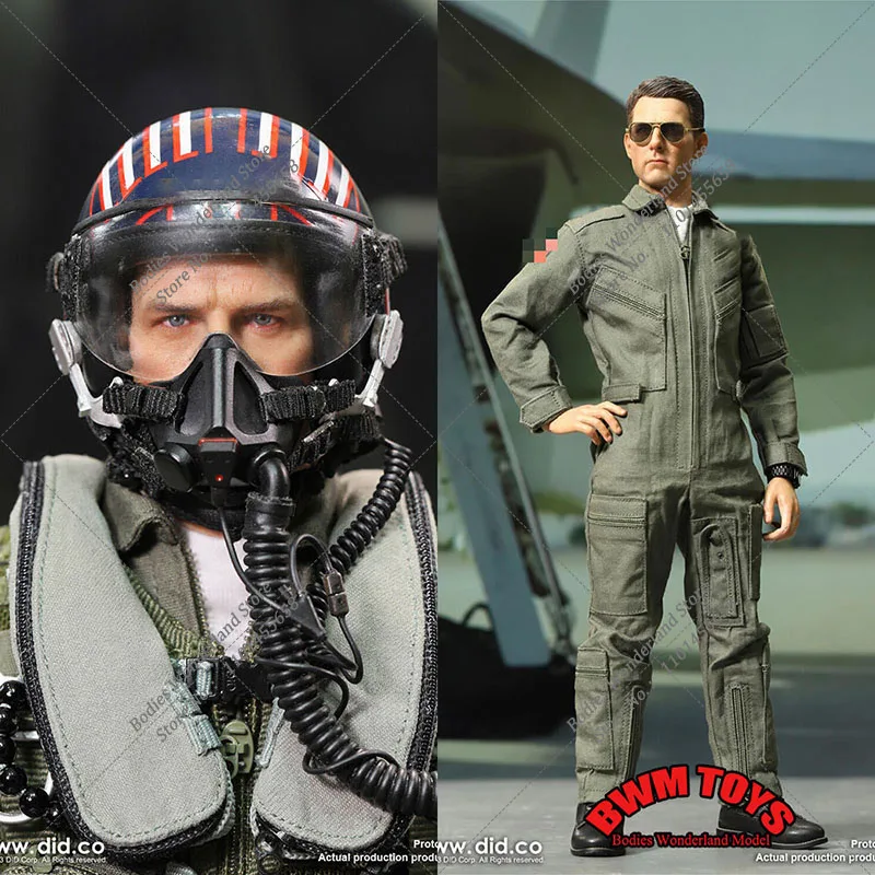 In magazzino DID MA80170 scala 1/6 da collezione US Navy Pilot trainer 12 pollici maschio Solider Tom Cruise Action Figure Set completo modello