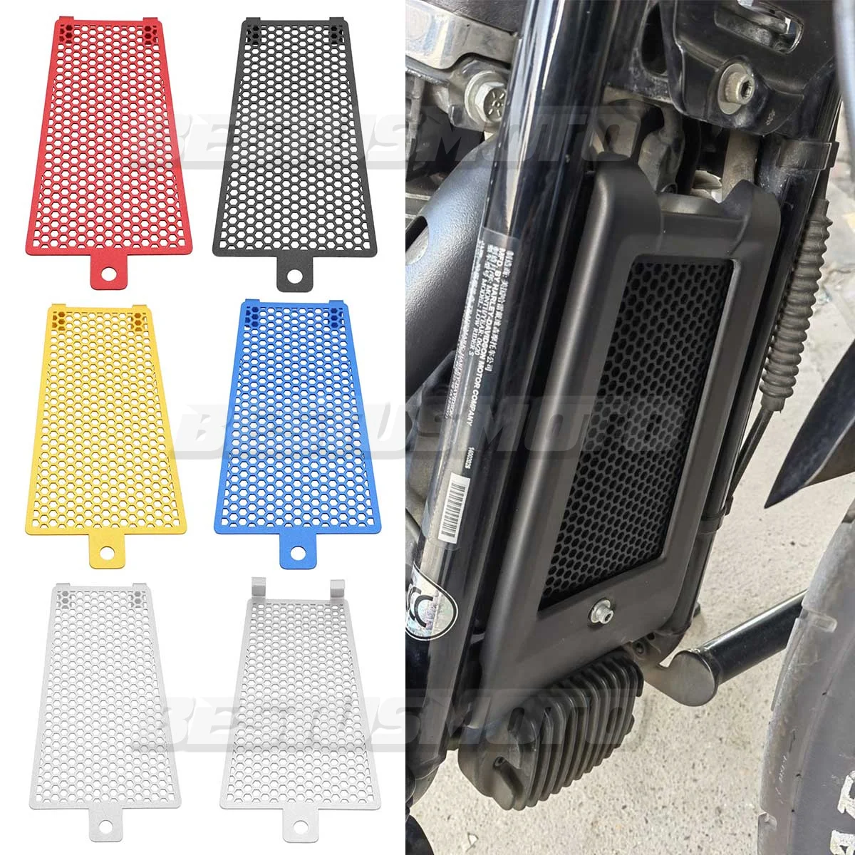 Motorcycle Radiator Cap Grill Net Oil Cooler Cover For Harley Softail Fat Boy Street Bob 114 Sport Glide Slim Low Rider 18-22