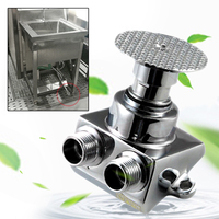 1PCS Foot Pedal Valve Copper Floor Foot Pedal Control Switch Tap Valve Faucet Cold Water Basin Single For Hospitals Schools