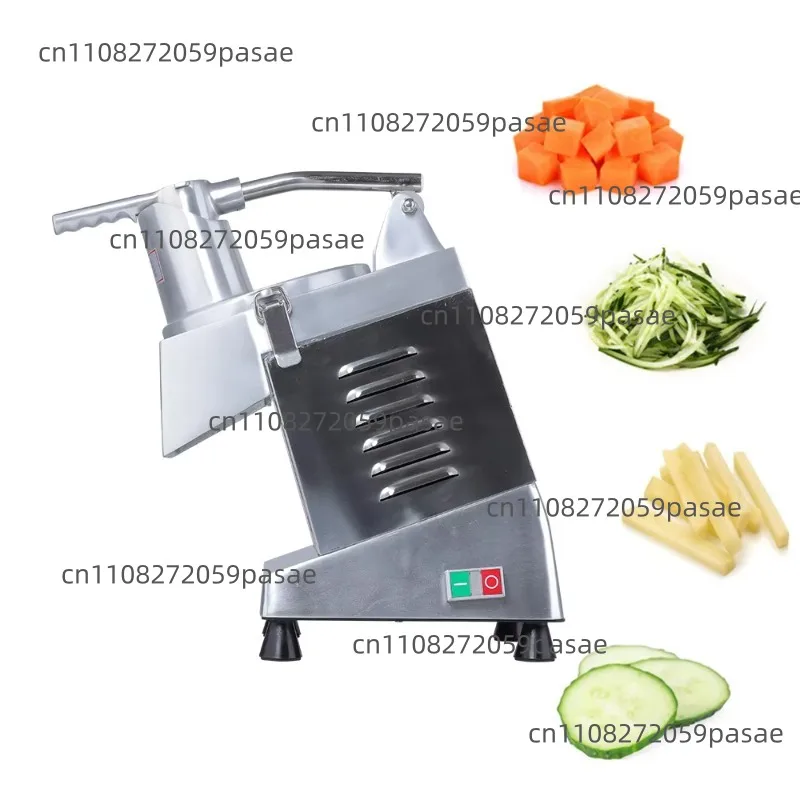 

Stainless Steel Electric Five-Blade 350W Multifunctional Automatic Vegetable Cutter Compatible with 220V/110V