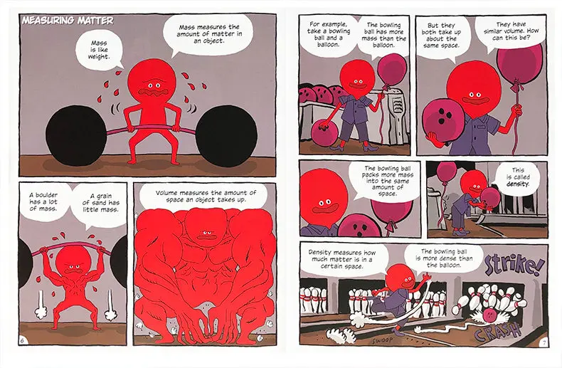 “Building Blocks of Physical Science” 10-Book Set: The Original Comic-Based Physics Encyclopedia for Middle School Students