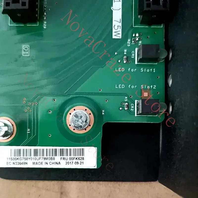 ДЛЯ IBM x3650 M5 00FK628 Riser Card GPU 1x PCIe x16 (x16 lane) 75W 1x PCIe x16 (x8 lane) wit ДЛЯ IBM x3650 M5 00FK628 Riser Card GPU 1x PCIe x16 (x16 lane) 75W 1x PCIe x16 (x8 lane) wit