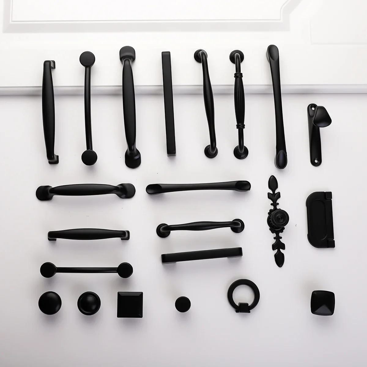 Black Handles for Furniture Cabinet Knobs and Handles Kitchen Handles Drawer Knobs Cabinet Pulls Cupboard Handles Knobs