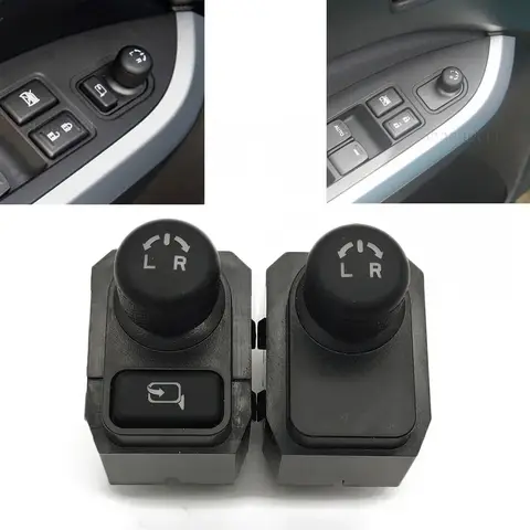 1Pc For Suzuki Vitara S-cross XTU SX4 Swift electric reversing mirror reflector button rearview mirror control switch knob