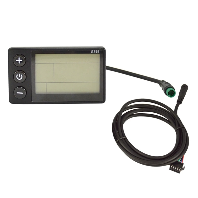 Electric Bike Display Universal 24V 36V 48V Waterproof LCD Display Control Panel DropShipping