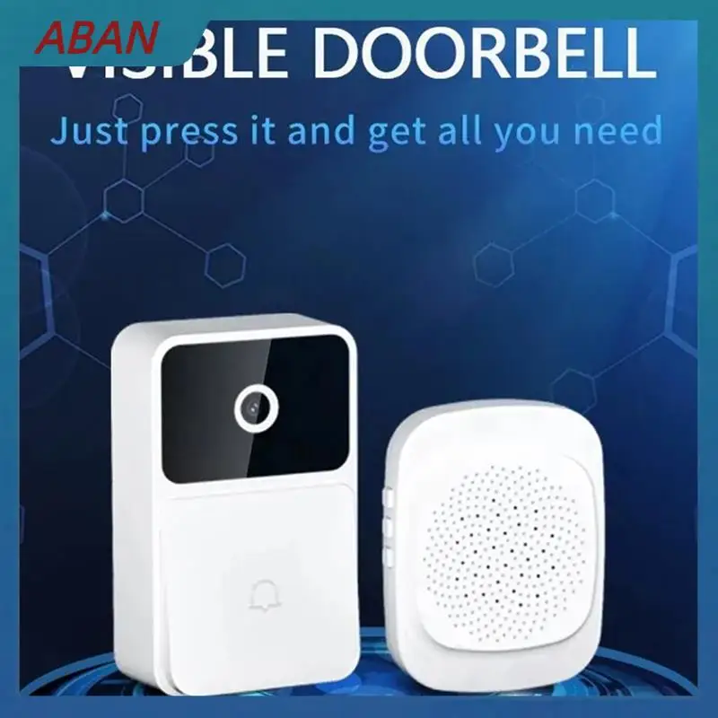 ABAN Smart WIFI Video Doorbell Camera With Night Vision HD Wireless Security Two-Way Intercom Voice Changer For Home