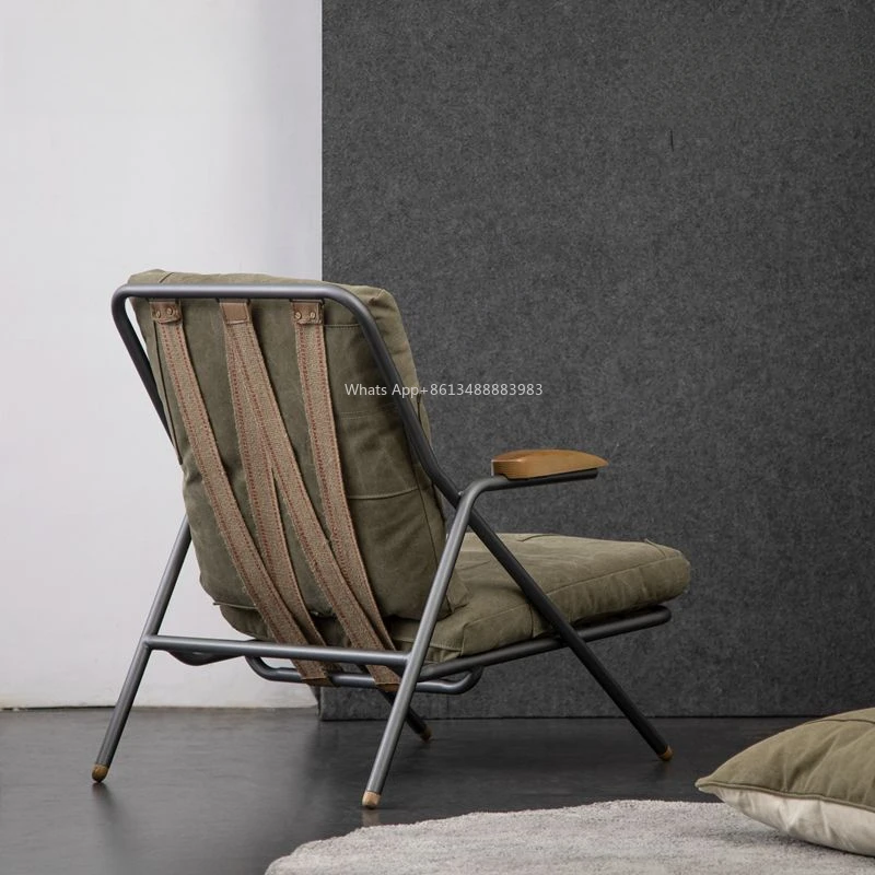

HOTNordic, Furniture, Light Luxury, Leisure Chair, Simplicity, Fabric, Single, Recliner, Sofa, Chair, Stool, Bedroom