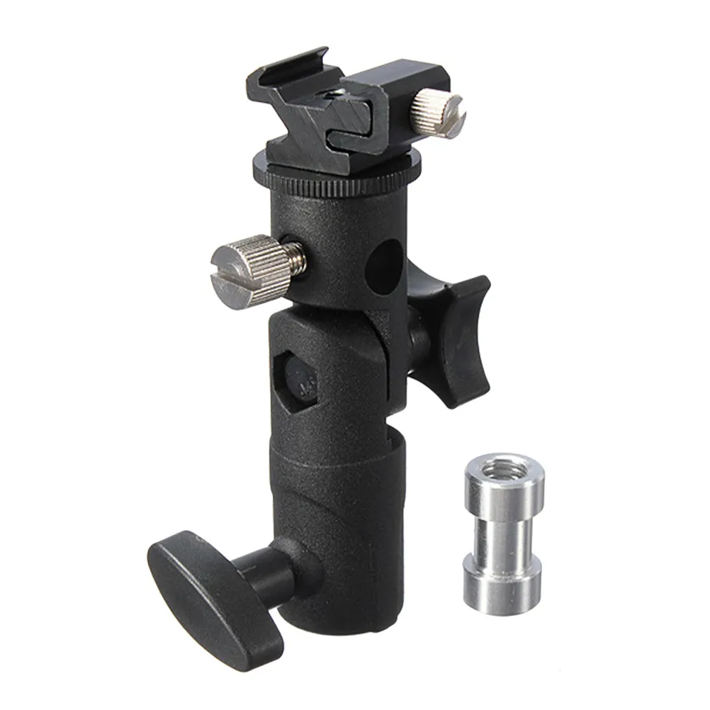 

Регулируемый кронштейн-адаптер для световой стойки, аксессуар для фотосъемки, держатель для фонарика, горизонтальное и вертикальное расположение