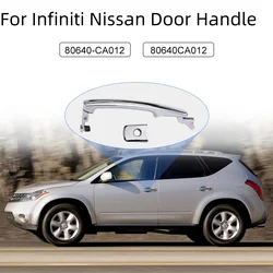 Door Handle For Infiniti FX35 FX45 2003-2008 For Nissan Murano 2003-2007 Rogue 2010-2013 Exterior Chrome Door Handle Front Left