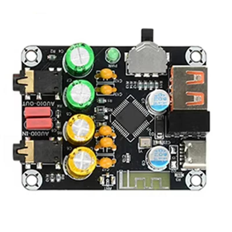 ZK-PT2-RPO Isolated Zero Noise Fever Usb Flash Drive BT 5.1 Decoding Board Hifi Fever Decoder Amplifier Module-Y41A