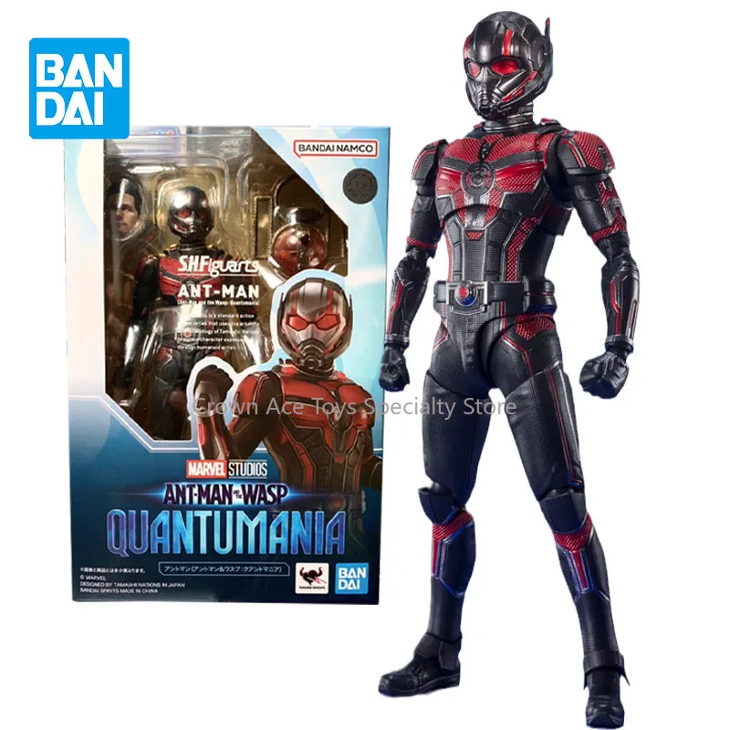 

Фигурка Bandai Ant-Man and the Wasp:Quantumania, набор моделей, Аниме фигурки SHF Ant-Man, экшн-фигурки, модные игрушки для детей, подарки