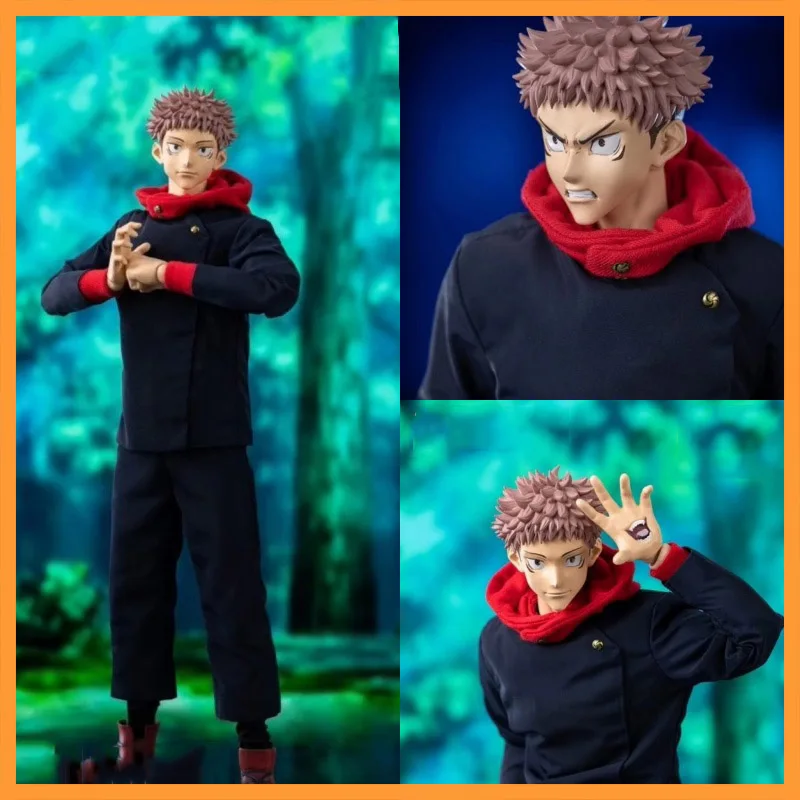 

Threezero 1/6 Scale 3Z03740M0 Red Hooded Sweatshirt School Uniform Set Full Set Fit 12inch Action Figure Model Toys