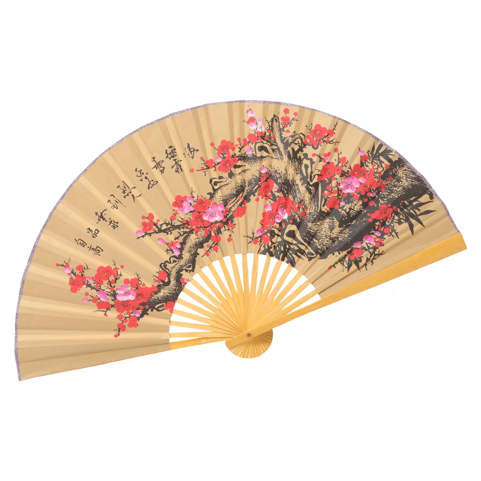 

Chinese Style Hanging Fan Wall Decor Decorative Folding Fans Home Wall-mounted Hangings Wooden Bride