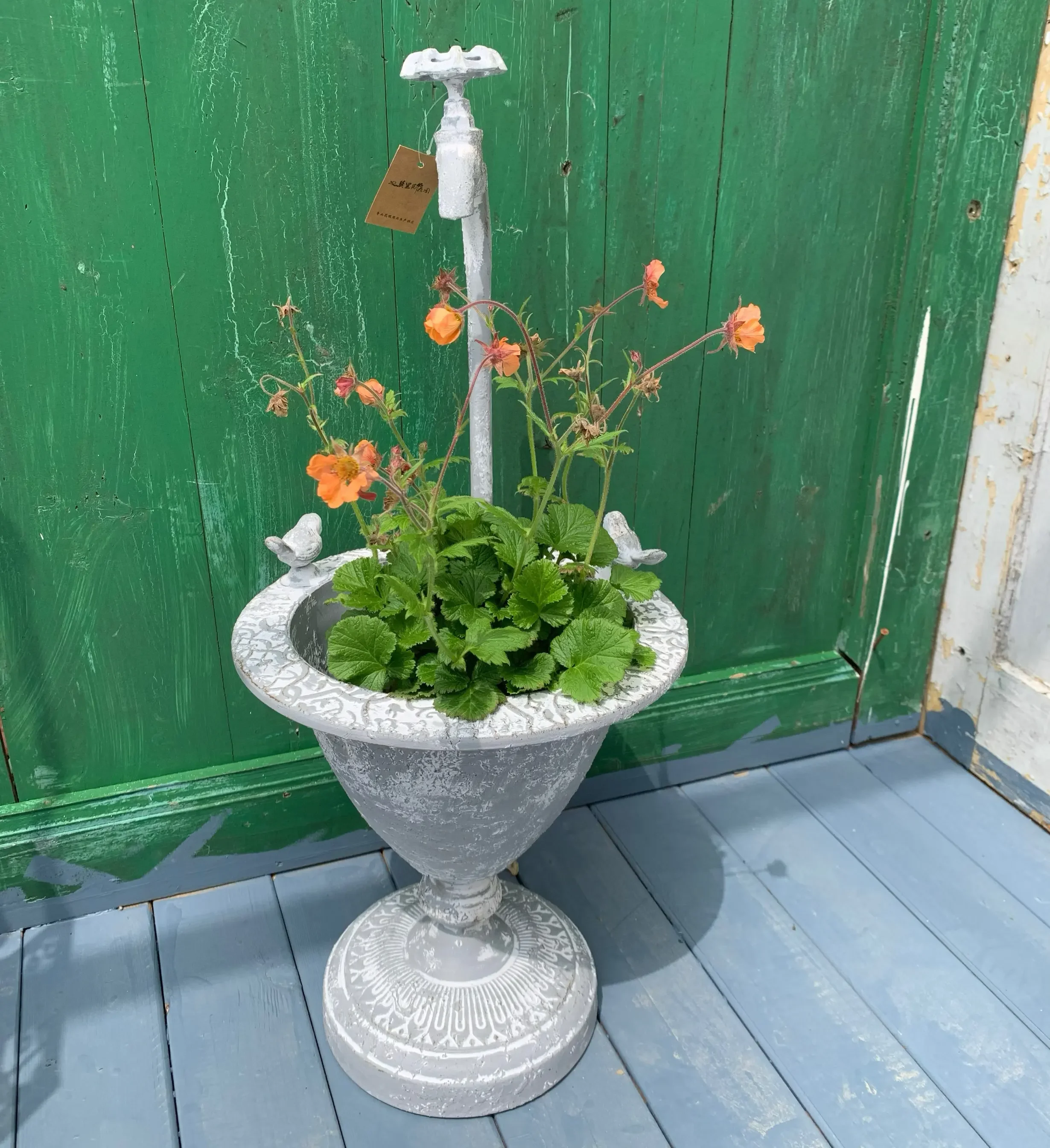 Garden groceries faucet flower pot flower stand