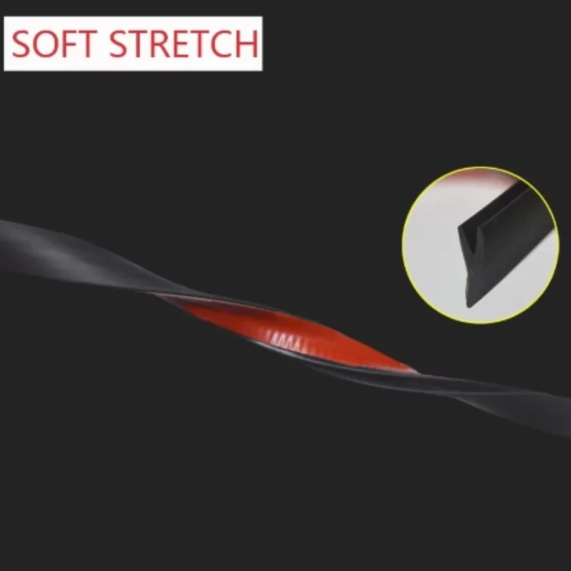 Y Shape Auto Window Gap Protection Car Sealing Strips Rubber Dustproof Waterproof Car Seal Strip Protector Sound Insulation image 5