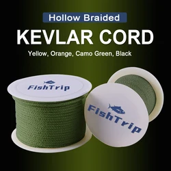FishTrip Braided Kevlar Cord Fishing Line Abrasion Resistance for Saw, Model Rocket, Hammock Tarp Ridgeline, Tactical Survival