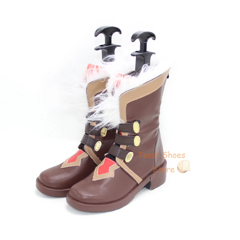 Anime Umamusume: Pretty Derby Tokai Teio Cosplay Shoes Comic Anime for Con Halloween Party Cosplay Costume Prop Lovely Boots