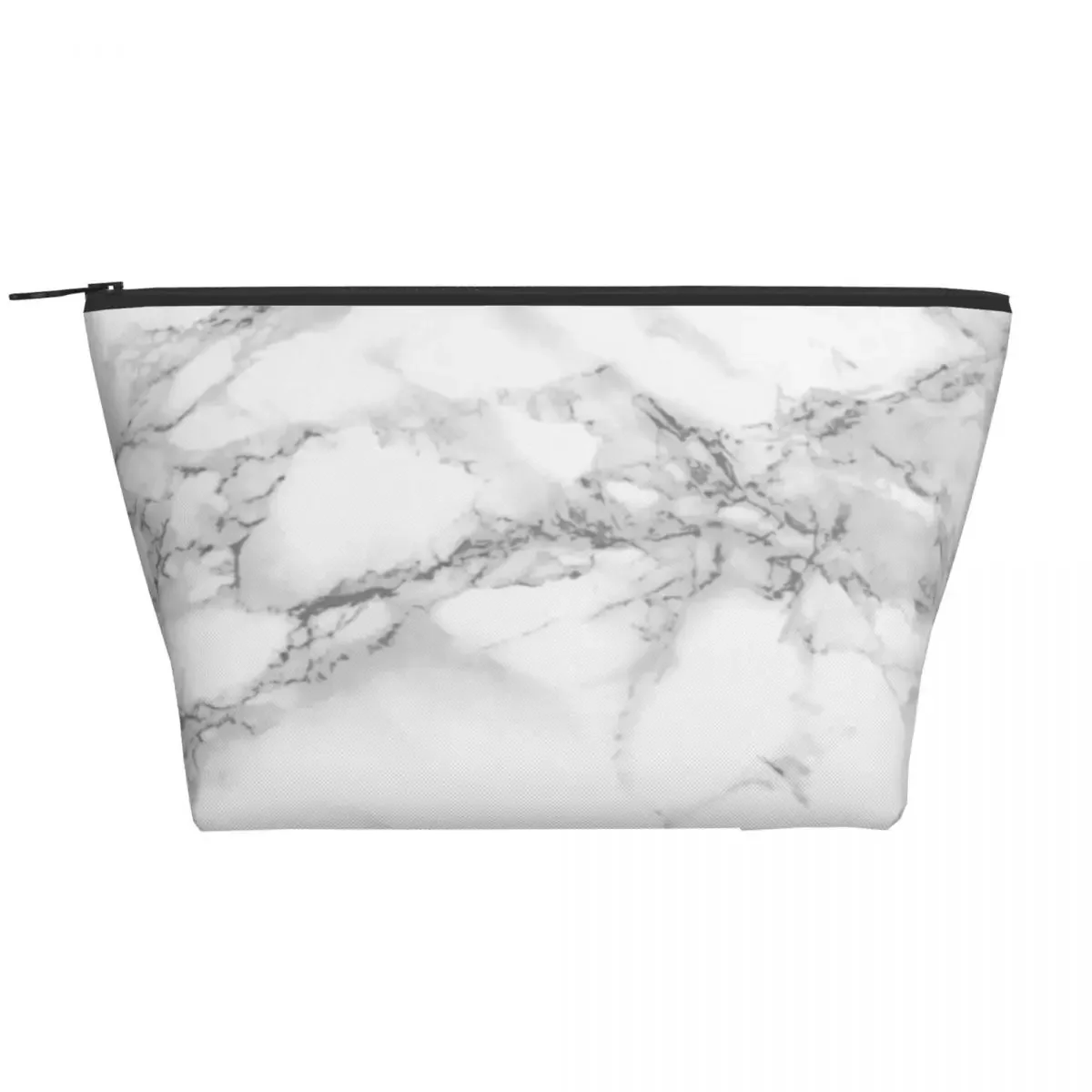 Cute Marble Chic Elegant Travel Toiletry Bag for Women Abstract Texture Makeup Cosmetic Bag Beauty Storage Dopp Kit