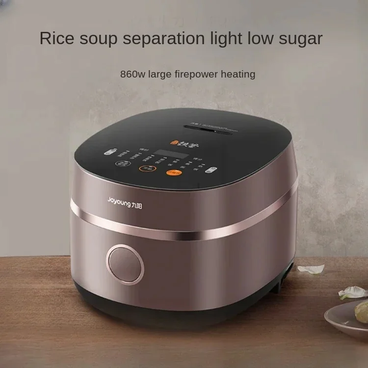 Jiuyang Low Sugar Electric Rice Cooker Intelligent Reservation Multifunctional 4L Intelligent Iron Kettle Household Electric