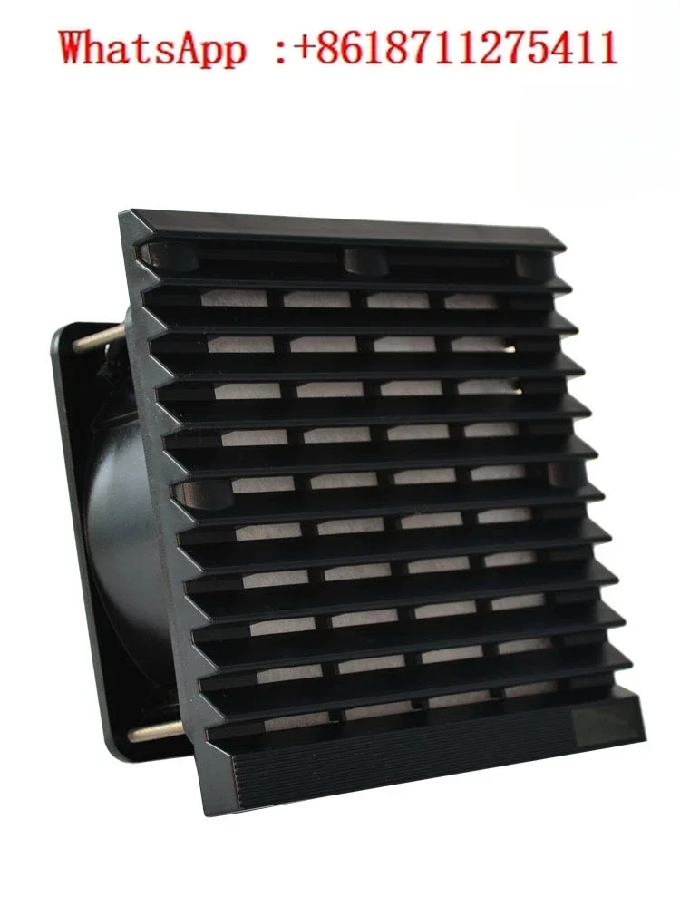 Black cabinet filter fan, electrical distribution box, control cabinet, KTV louver grille fan