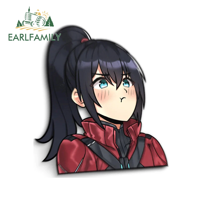 EARLFAMILY 13cm For Noah Angry Pout Xenoblade Chronicles 3 Car Stickers Fashionable Vinyl Decals Occlusion Scratch Car Styling