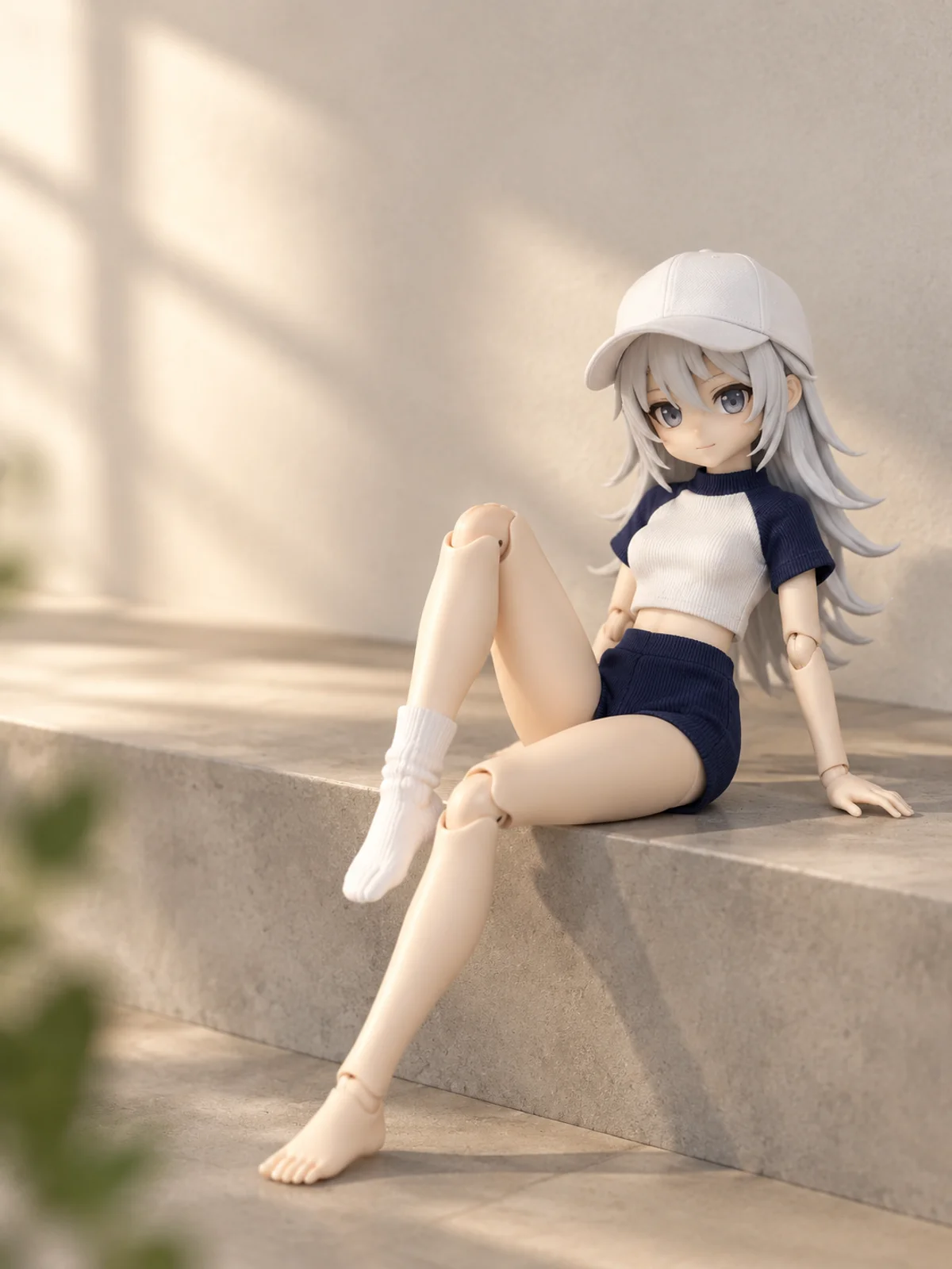 OB11 Movable Doll 12-Point Soldier Japanese Sportswear Short-Sleeved Top with Shorts for Sicily Escape Free Body Suit