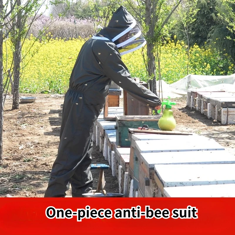 1set beekeeping suit brown suit for beekeeper ventilation bees beekeeping equipment beekeeping tools