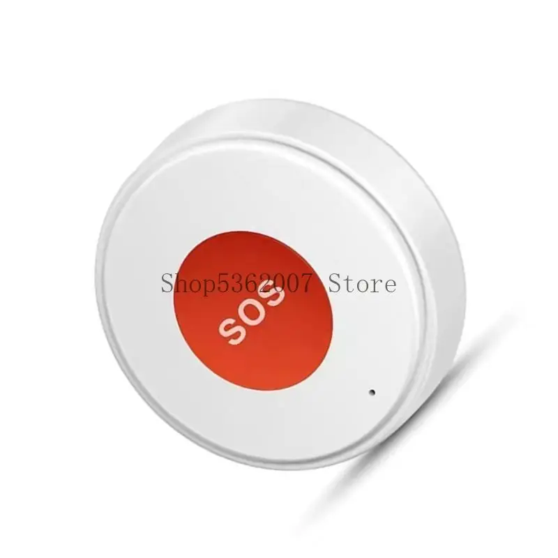 Botão chamada SOS recarregável com corda pendurada para alarme botão sênior 40JB