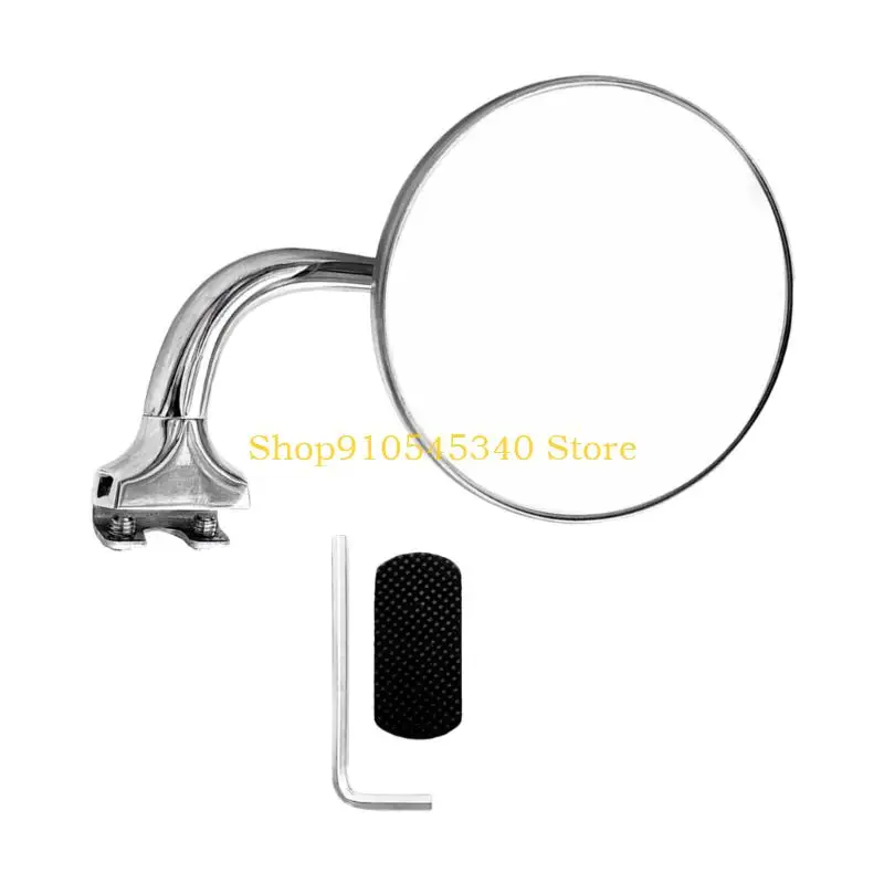 U2JA Rustproof Nostalgic Automobile Side Mirror Authentic Retro Look Seamlessly Installation Process Universal Application