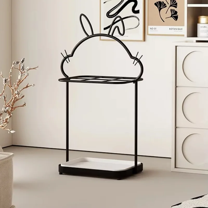 Wabi-Sabi Style Umbrella Rack, Entryway Minimalist Rain Stand, Popular Indoor Draining Holder, Home Umbrella Storage Organizer - Image 5