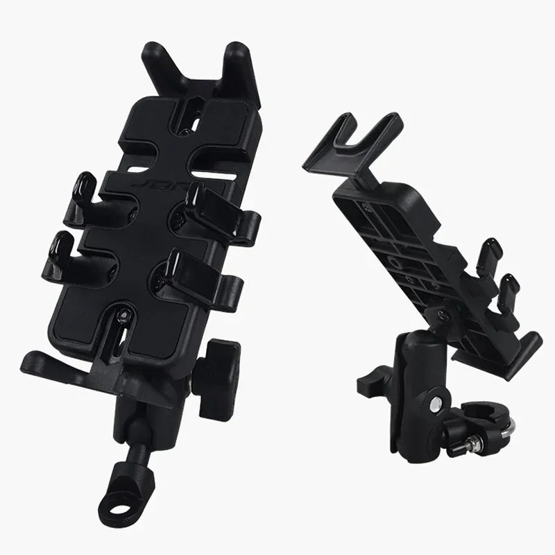 

Universal Motorcycle Bicycle Handlebar/ Rear View Mirror Mobile Phone Bracket Holder Stand for Devices Between 4.7-7.1 Inch X3