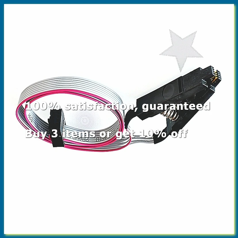 ●CH341A 24 25 Series EEPROM Flash BIOS USB Programmer Module + SOIC8 SOP8 Test Clip for EEPROM 93CXX / 25CXX / 24CXX-ABFB