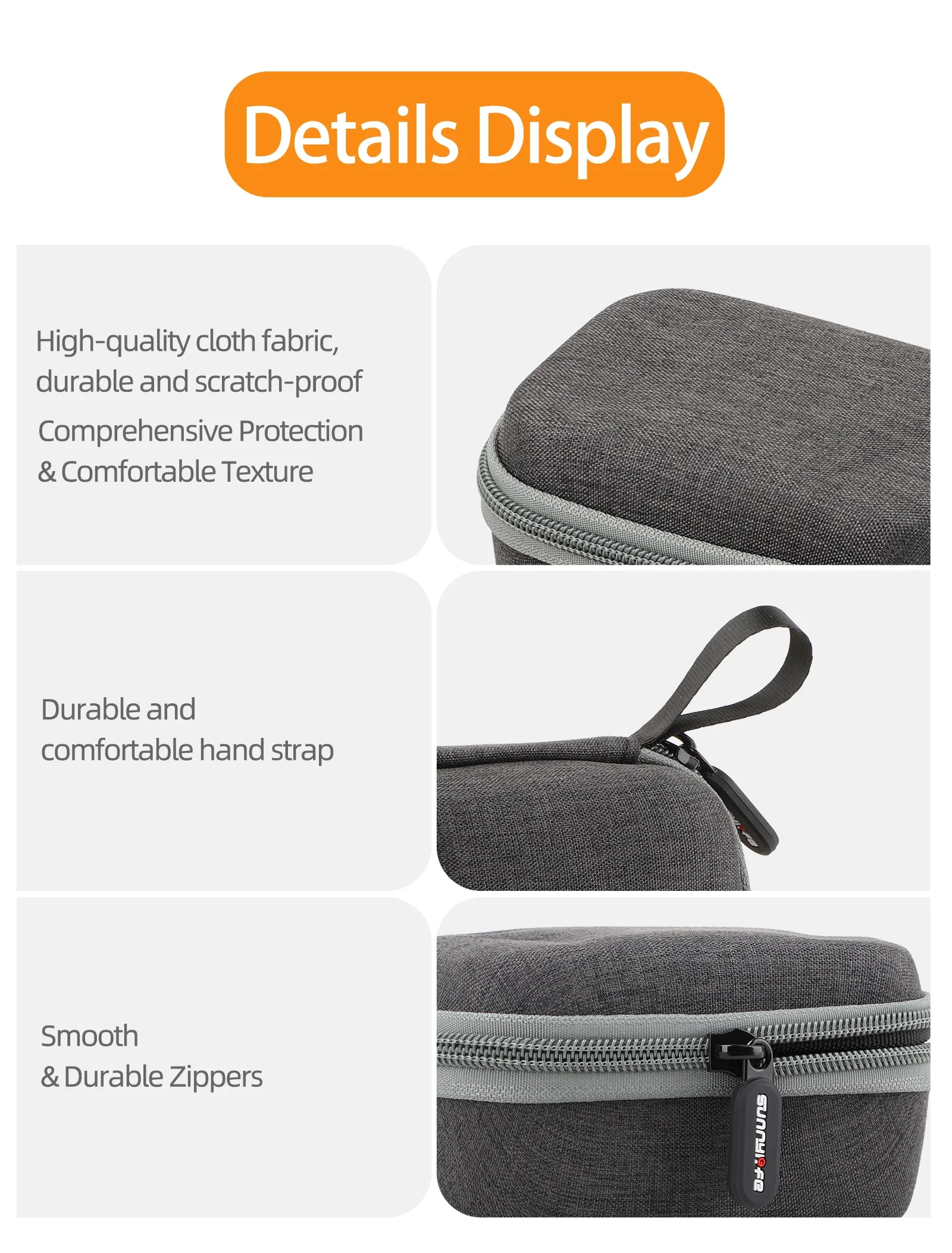 حقيبة حمل لـ Insta360 GO Ultra، حقيبة تخزين صغيرة، مجموعة قياسية، صندوق حماية مضاد للسقوط مع ملحقات كاميرا حلقة تسلق #3