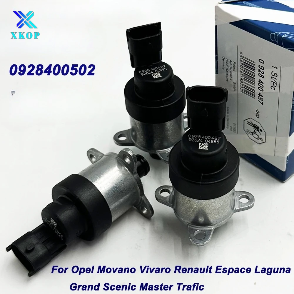 

0928400502 1/3Pcs Fuel Pump Pressure Regulator Control Valve For Opel Vauxhall NISSAN RENAULT 8200179757